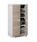 Porte Chaussures Double Porte Mauve Clair